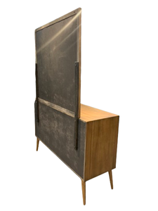 Commode moderne du milieu du siècle en bois massif avec taille de couleur personnalisable pour la maison hôtel appartement chambre meubles caractéristique stockage - Product Image 4