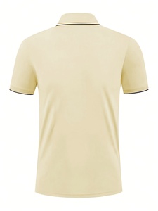 Camiseta Polo de Golf Personalizada OEM 100% Algodón, Camisetas de Manga Corta para Hombre, Camiseta Polo de Moda de Algodón para Hombre - Product Image 3
