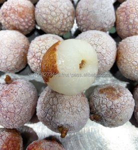 Lichi Entero Congelado IQF, Piezas de Fruta Natural Redondas, Envasado al Vacío - Product Image 4
