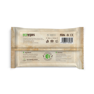 Biodegradable and gentle, 100% baby & adult-safe Organic <b>Bamboo</b> Wipes - Product Image 4