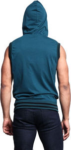 Vêtements de sport pour hommes, sweats à capuche sans manches respirants, vêtements de sport décontractés pour le sport et la vie quotidienne, matière douce et flexible - Product Image 6