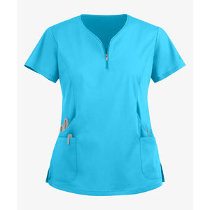 New Style V-neck Medical Scrubs Uniform Wholesale Factory Supply Breathable Hospital Nursing Scrubs <b>Sets</b> for Women & Men - Product Image 2