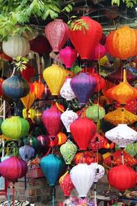 Linterna de seda tradicional Hoi An vietnamita hecha a mano para Festival boda fiesta jardín hogar OEM proveedor al por mayor - Product Image 4