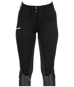 Pantalones de Montar a Caballo de Alta Calidad, Elásticos en 4 Direcciones, Leggings, Ropa Ecuestre, en Tela Técnica con Tacto Suave - Product Image 3