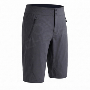 Shorts de cyclisme pour homme personnalisés, à séchage rapide, coupe ample, pour le VTT, extensibles, avec cordon de serrage et poche zippée - Product Image 3