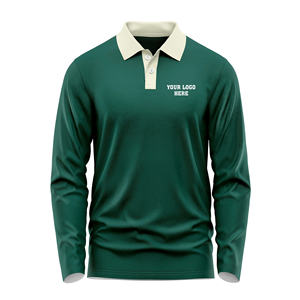 Camisetas Polo de Manga Larga para Hombre con Logotipo Personalizado, Tela Suave Premium, Diseño de Cuello Clásico para Uniformes de Empresa, Pedidos al por Mayor - Product Image 5