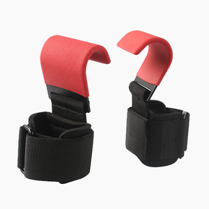 ELIXE SPORTS Adjustable U-Shaped Wrist Support Hook Loop Closure 7-9.5mm Thickness Unisex Red Black EVA Material for <b>Weight</b> - Product Image 1