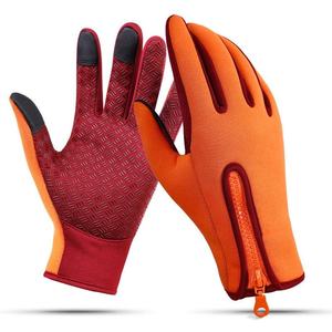 Guantes de Ciclismo Personalizados de Montaña, Cuero Sintético, Malla Transpirable, Almohadilla de Gel, Dedos Completos, Impermeables, para Todas las Estaciones, Deportes al Aire Libre - Product Image 1