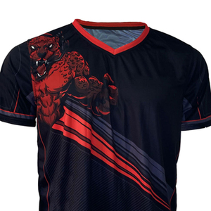 เสื้อกีฬา eSports เสื้อเจอร์ซีย์สำหรับนักเล่นเกมแบบพรีเมี่ยมเสื้อออกกำลังกายน้ำหนักเบาระบายอากาศได้ดี - Product Image 5