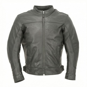 Chaqueta de Motociclista de Cuero Genuino para Hombre de la Mejor Calidad, Nueva Colección de Invierno, Chaquetas de Motocicleta con Protecciones Desmontables Personalizadas - Product Image 1