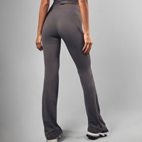 Leggings de fitness sur mesure, décontractés, effet push-up, taille haute, avec cordon de serrage, longueur intégrale, couleur unie, respirants, anti-transpiration, sans coutures