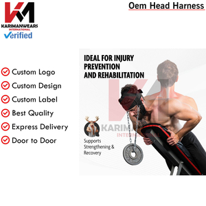 Neck <b>Training</b> Harness Men Women Gym Weightlifting Support <b>Strength</b> Resistance Workout Band OEM Supplier - Product Image 6