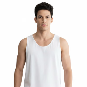 Nueva Llegada: Camisetas Interiores de Punto para Hombre, Tallas Grandes, Transpirables, Ecológicas, de Secado Rápido, Manga Larga, Estilo Motero, Diseño Liso - Product Image 2