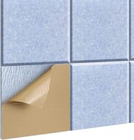 Panneau acoustique mural en feutre polyester le plus populaire, panneau acoustique insonorisant pour plafond 600 mm * 600 mm * 9 mm