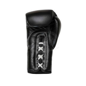 Training Boxing Gloves Leather High Quality Non-Slip Adjustable Wrist <b>Strap</b> Lace-Up Closure UV Protection Customizable Features - Product Image 2