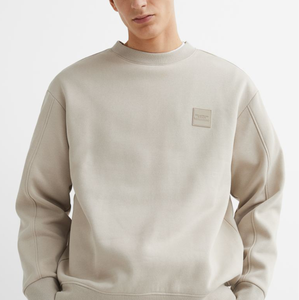 Sweat-shirt à capuche personnalisé de haute qualité avec logo, motif imprimé uni, tissu molletonné 100 % coton écologique, idéal pour l'hiver - Product Image 4