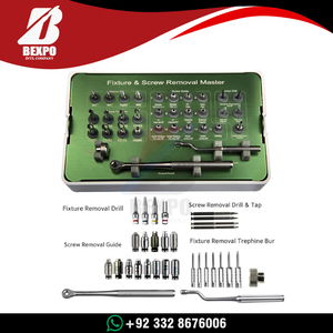 Kit de Extracción de Implantes y Tornillos Fracturados, Taladro, Macho de Roscar, Llave, Kit de Instrumentos Dentales de Alta Calidad - Product Image 2
