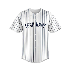 Maillots de baseball à boutons de haute qualité pour hommes, respirants, uniformes de sport d'équipe, broderie personnalisée, sublimation, jeunesse - Product Image 1
