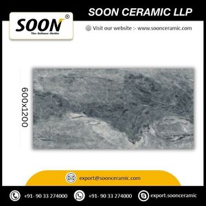 Azulejos de Porcelana Mate Infinitos I-DOWEL 600x1200, Textura de Imitación de Piedra, Azulejos para Paredes y Pisos Interiores, Diseño Minimalista - Product Image 2