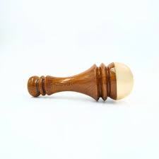 Instrument de soin du visage en bois naturel Kansa, outil de massage moderne fait à la main pour le bien-être de la peau, l'entretien de la beauté, NEHA ENTERPRISES - Product Image 3