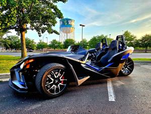 รถสปอร์ตสามล้อหรูหราคุณภาพสูง Polaris Slingshot 3 ที่นั่ง  ประสิทธิภาพสูง แบบเปิดประทุน สำหรับผู้ใหญ่ - Product Image 3