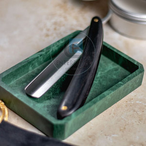 Durable Stainless Steel <b>Straight</b> Shaving <b>Razors</b> with Wood Handle High Grade Cheap Price for Adult Men - Product Image 3