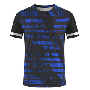 เสื้อฟุตบอลชายแบบซับลิเมชั่น คอกลม แขนสั้น ระบายเหงื่อได้ดี ผลิตจากโพลีเอสเตอร์ ทรงแอธเลติก เหมาะสำหรับเล่นกีฬาในฤดูร้อน - Product Image 5