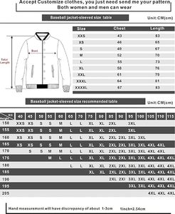 เสื้อแจ็คเก็ตวาร์ซิตี้สีดำแดงสำหรับผู้ชาย ทรงปกติ ปกคอพับ ติดกระดุม แต่งสีตัดกัน สวมใส่สบายๆ ในฤดูใบไม้ร่วง ทำจากวัสดุโพลีเอสเตอร์ - Product Image 6
