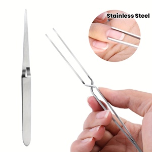 High Precision Nail Shaping <b>Tool</b> Edge <b>Clip</b> with Curved Tip Tweezer for Detailed Nail Shaping Professional Grooming <b>Tool</b> - Product Image 6