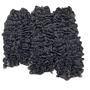 Haute Qualité 100% Cheveux Non Transformés BURMESE CURLY au Vietnam-Cheveux Bruts Non Traités Bundle Cheveux Vendeurs En Gros en vrac - Product Image 2