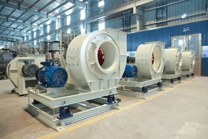 Ventilador Centrífugo de Acero al Carbono con Transmisión por Correa Tipo AC de Phuong Linh Group para Extracción de Aire en Cocinas CPL-4-6I con Soporte en Línea OBM - Product Image 4