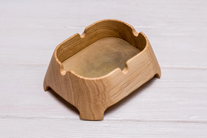 Cenicero de Madera Ecológico, Elegante Bandeja para Fumar Hecha a Mano - Product Image 3
