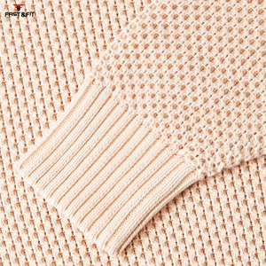 Pull-over tricoté surdimensionné à manches longues anti-rides, nouvelle collection, qualité supérieure, personnalisable avec logo - Product Image 5