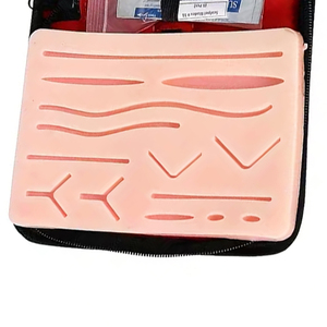 Premium 21-Piece <b>Suture</b> Practice <b>Kit</b> for Medical Students Includes Basis of Surgical Instruments and Pads for sale - Product Image 3