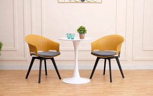 Chaise de jardin en bois d'acacia, assise tressée à la main, teinture naturelle, pour extérieur, style mi-siècle, inclinable et confortable - Product Image 6