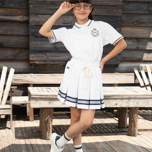 Colección Otoño Invierno Hebe, Blusa Tipo Polo Bordada con Diseño Lindo para Niñas, Ropa Infantil - Camisa Hebe - Product Image 6