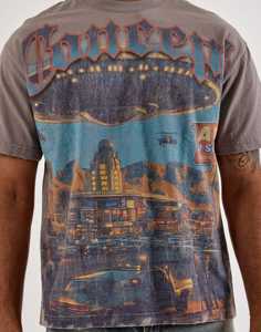 T-shirt vintage streetwear épais imprimé DTF, style streetwear haut de gamme, 300 GSM, pour la mode hivernale - Product Image 6