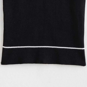 Women's Eco-Friendly Breathable Quick Dry 100% Cotton Knitted Solid Color Halter Neck Crop Tank <b>Top</b> Hip Hop Style Green - Product Image 5