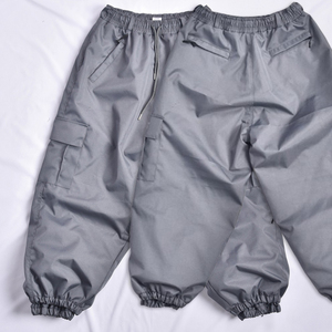 Pantalones holgados relajados para hombre, pantalones Cargo transpirables personalizados para hombre, pantalones de chándal rectos de cintura alta - Product Image 1
