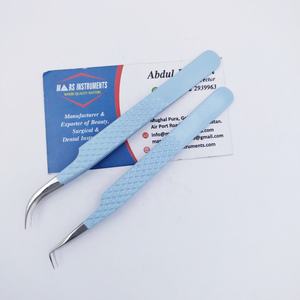 Pinzas de extensión de pestañas de acero inoxidable japonesas Beauty Lash, herramientas de precisión sostenibles, curvas rectas, 45 volúmenes puntiagudos - Product Image 3