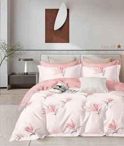 Sábanas Planas y Fundas de Almohada 100% Poliéster, 400 Hilos, Duraderas, Lavables, Grado A, para Uso en Casa, Hotel y Hospital, para Todas las Estaciones - Product Image 1