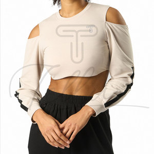 Top Corto para Mujer 2026 OEM de la Mejor Calidad, Tops Cortos Personalizados para Damas al por Mayor, Camisetas Cortas Holgadas y Modernas para Mujer - Product Image 4