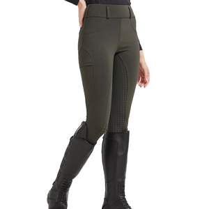 Leggings de equitación de cintura alta elásticos para mujer, de la mejor calidad OEM, nueva moda, superventas - Product Image 5