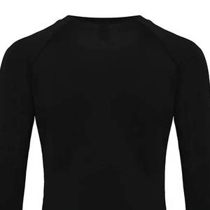 T-shirts de compression côtelés sans couture, dernier design, faible MOQ, logo personnalisé sur le devant, haute qualité, soutien élevé, pour femmes, fitness - Product Image 1