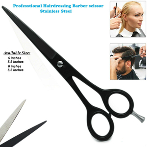 Ciseaux de coiffure professionnels noirs Super Cut pour la coupe et l'éclaircissement des cheveux, pour salon de coiffure et barbier - Product Image 3