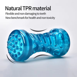 Eco-Friendly TPR Rubber <b>Dumbbell</b> Stick Bite-Resistant Dog Toy for Pet Teeth Grinding Anti-Bite Pet Cleaning Tool - Product Image 4