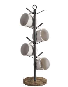 Porte-gobelets simple en fer, conçu pour un rangement efficace des gobelets sur comptoirs, étagères et armoires tout en préservant le style. - Product Image 2