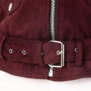 New High Quality Women <b>Jackets</b> Genuine Leather Winter Women's Genuine Lambskin <b>Suede</b> Leather <b>Jackets</b> For Adults - Product Image 5