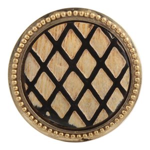 Brass Check <b>Gold</b> Wardrobe Knob Vintage <b>Drawer</b> <b>Pull</b> Handle Cabinet Wardrobe Door Knob Decorative Furniture Hardware - Product Image 3
