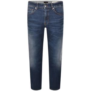 Jeans en denim décontractés pour hommes, design classique, coupe confortable, pantalon en coton pour la fourniture OEM ODM avec logo personnalisé - Product Image 3